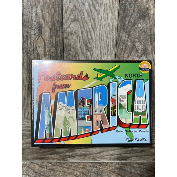 Bill Rolette Other - NEW Postcards From North America Board Game 2007 Sealed Unopened SEALED
